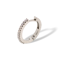 Orecchini Idee Preziose dal 1987 Donna in Oro bianco Diamante 0.25 Ct IP.OK18B/23D - IP.OK18B/23D